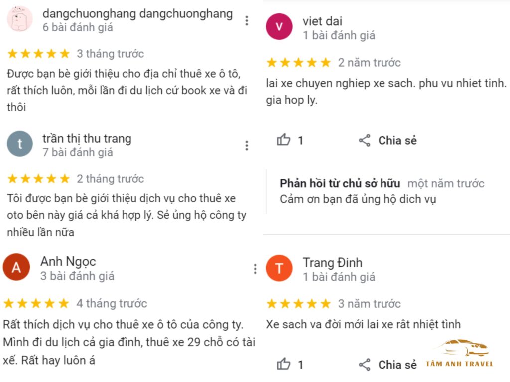 Bảng giá dịch vụ thuê xe du lịch Đà Lạt - Xe đời mới, giá rẻ