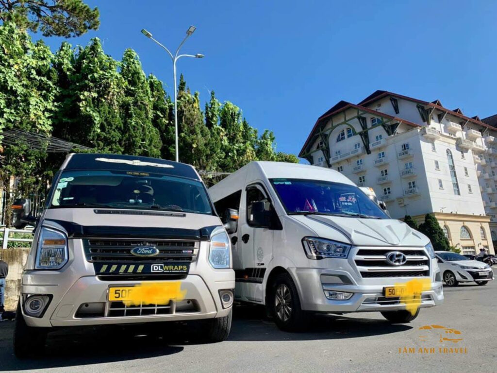 Bảng giá thuê xe đưa đón sân bay Liên Khương - Xe 4-35 chỗ