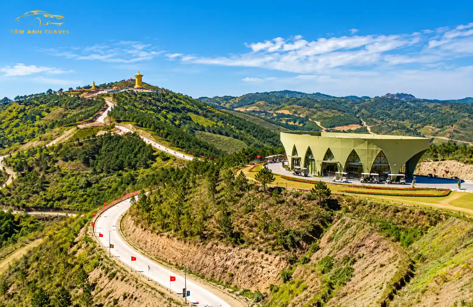 Tham quan khu du lịch tâm linh Samten Hills Dalat