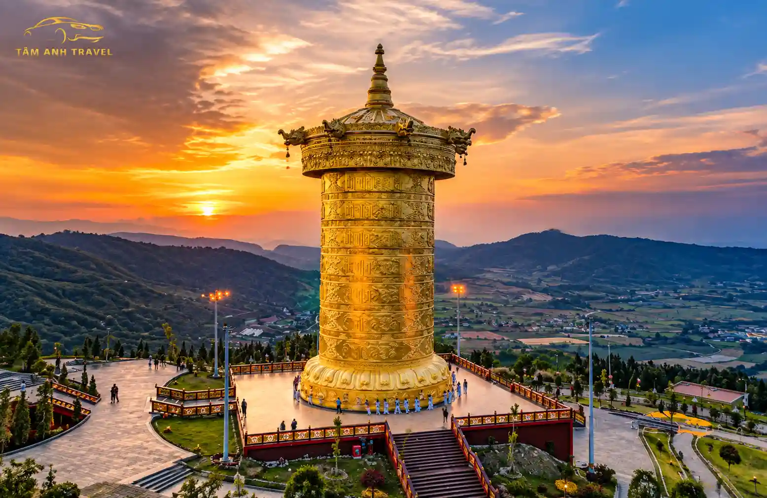 Tham quan khu du lịch tâm linh Samten Hills Dalat