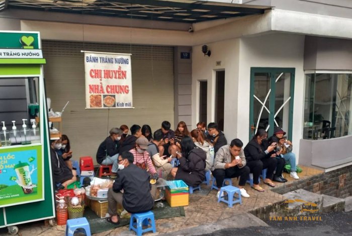 8 Quán bánh tráng nướng Đà Lạt được dân bản địa giới thiệu