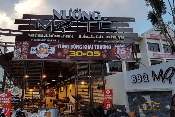 8 Quán thịt nướng Đà Lạt thơm ngon tròn vị, ăn là nhớ
