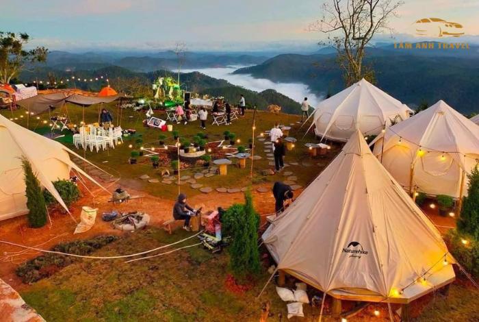 6 khu Camping Đà Lạt view cực chill kèm đầy đủ dịch vụ