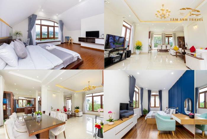 Top 7 Villa Đà Lạt view thung lũng cực đẹp
