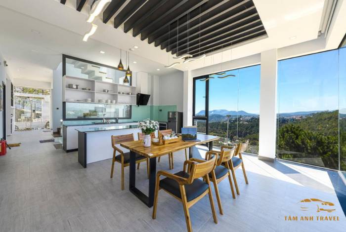 Top 7 Villa Đà Lạt view thung lũng cực đẹp