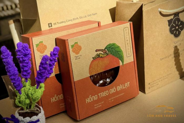 Địa chỉ mua hồng treo gió Đà Lạt đông khách nhất