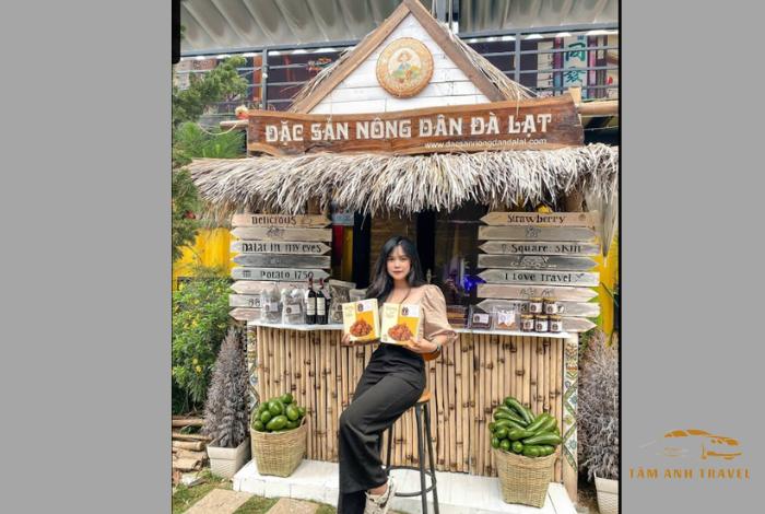 Địa chỉ mua hồng treo gió Đà Lạt đông khách nhất