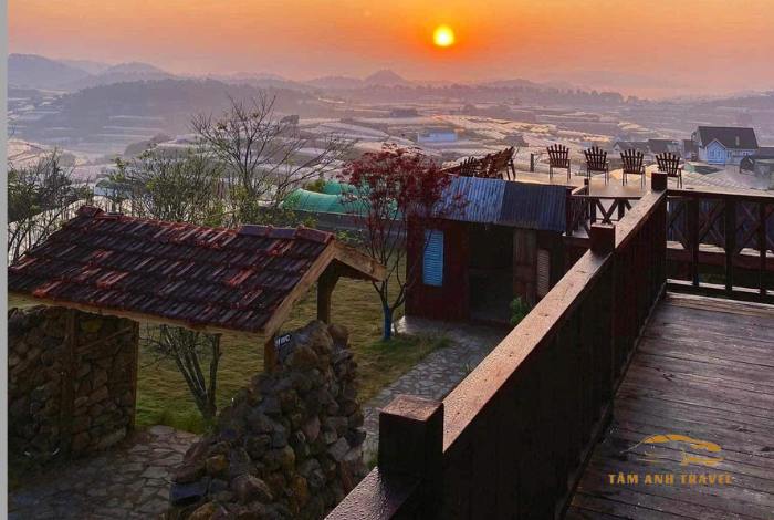 Lời của gió Đà Lạt - quán cafe view hoàng hôn cực đỉnh