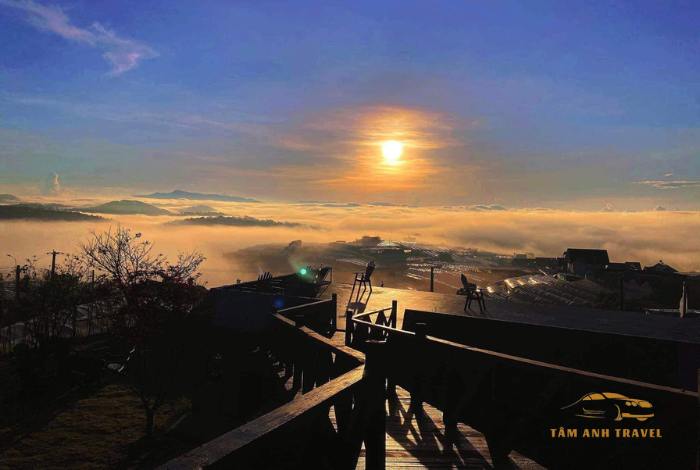 Lời của gió Đà Lạt - quán cafe view hoàng hôn cực đỉnh