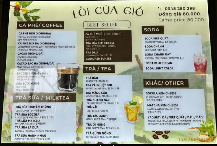 Lời của gió Đà Lạt - quán cafe view hoàng hôn cực đỉnh