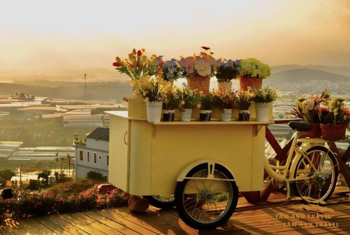 Lời của gió Đà Lạt - quán cafe view hoàng hôn cực đỉnh
