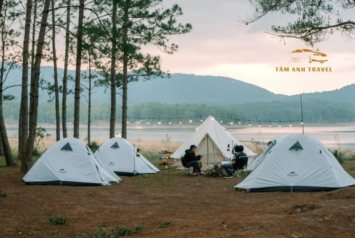 Kinh nghiệm Camping Hồ Tuyền Lâm
