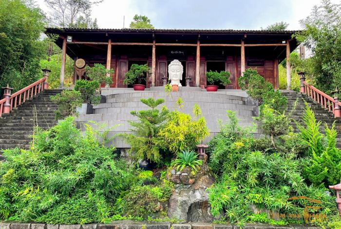 Ngôi chùa ở Đà Lạt linh thiêng