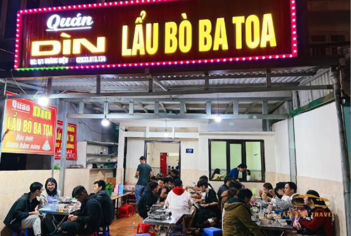 Quán lẩu bò ba toa Đà Lạt đáng thử