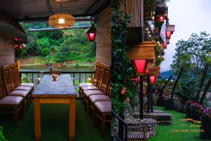 An Sơn Hồ Đà Lạt: nhà hàng phong cách cổ trấn độc đáo