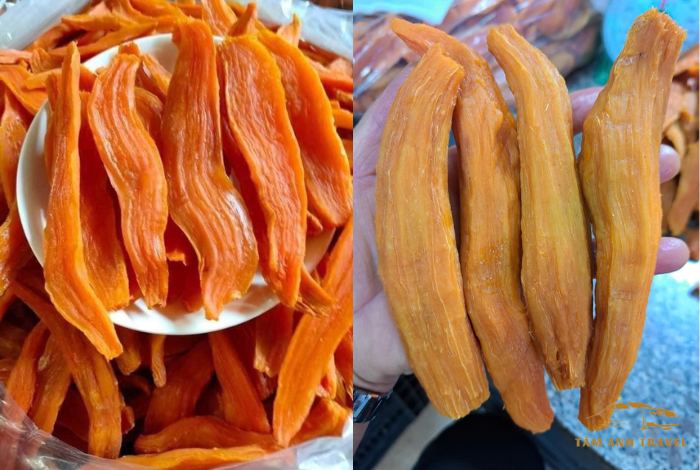 Khoai lang sấy dẻo Đà Lạt nguyên chất, ngọt tự nhiên