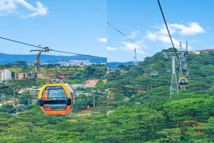 Cáp treo Đà Lạt: Ngắm trọn thành phố từ trên cao