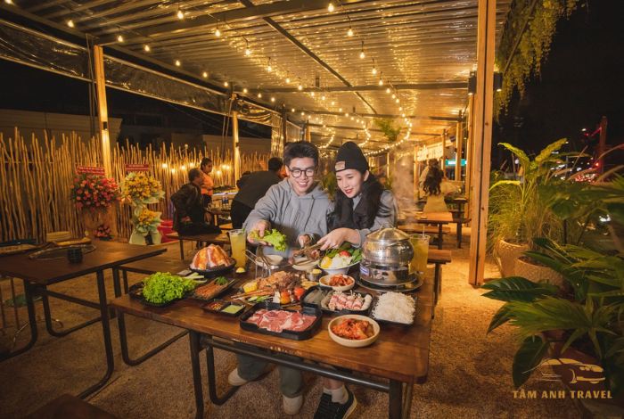 Buffet BBQ Đà Lạt view đẹp, ngon nức tiếng