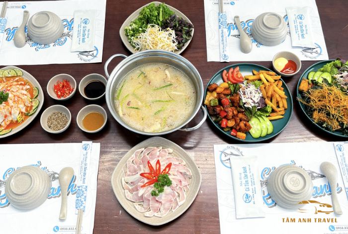 Quán lẩu cá tầm Đà Lạt tươi ngon được đánh giá cao