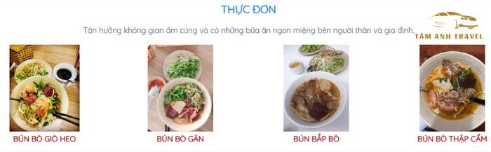 Bún bò Thiên Trang Đà Lạt