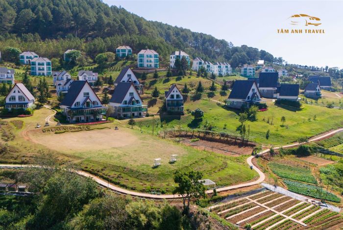 Ngôi làng Châu Âu Đà Lạt thu nhỏ