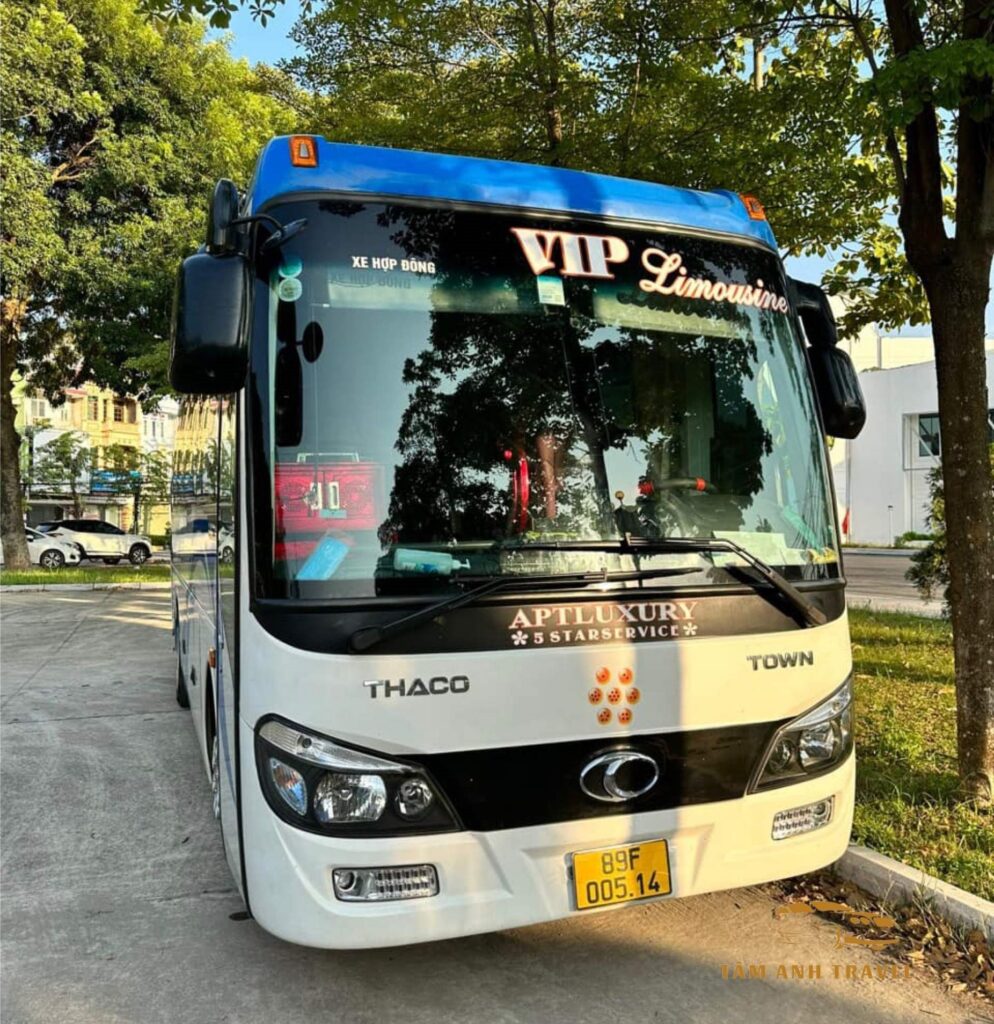 Bảng giá thuê xe 35 chỗ Đà Lạt tại Tâm Anh Travel có mức giá cạnh tranh