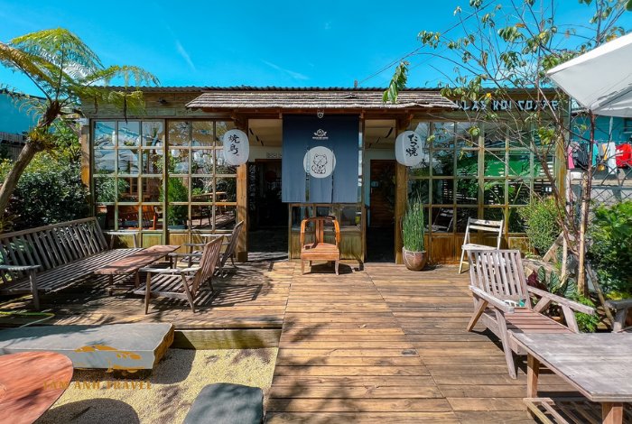 Cafe cá koi Đà Lạt phong cách Nhật Bản