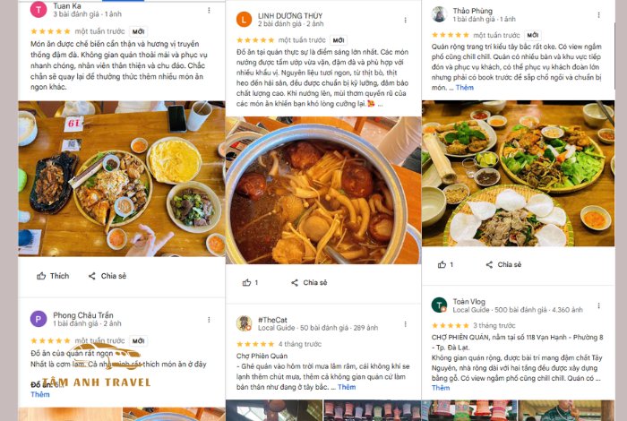 Chợ Phiên Quán Đà Lạt