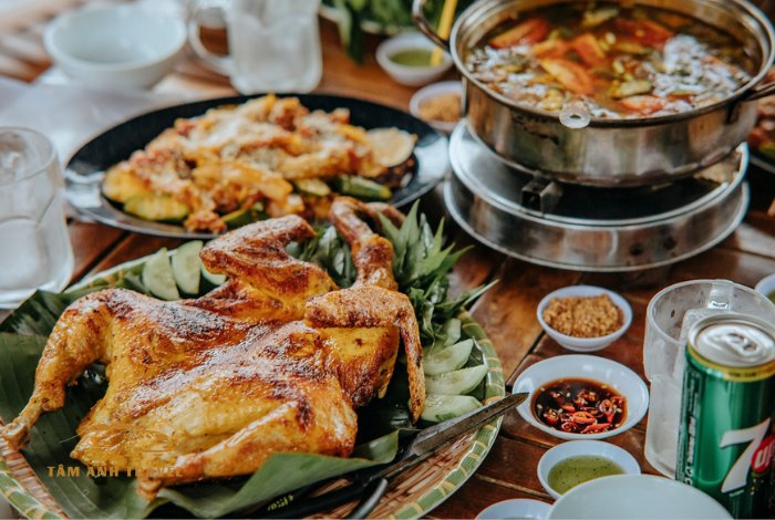 Quán thịt rừng Đà Lạt hút khách
