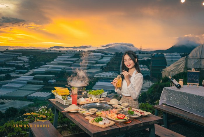 Chạng Vạng Coffee Đà Lạt với view hoàng hôn lãng mạn