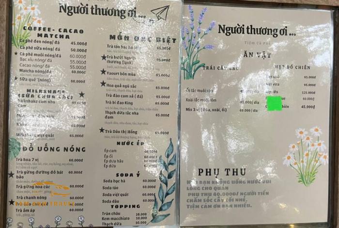 Tiệm cà phê Người Thương Ơi - Nơi Bình Yên ở Đà Lạt