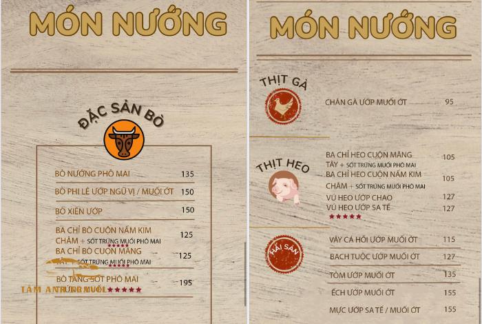 Review Tiệm Nướng Trạm Dừng Chill không gian nướng cực chill