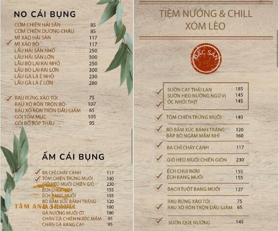 Review Tiệm Nướng Trạm Dừng Chill không gian nướng cực chill