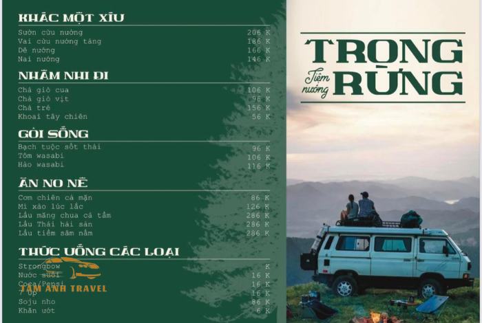Tiệm Nướng Trong Rừng: Thưởng thức BBQ giữa thiên nhiên