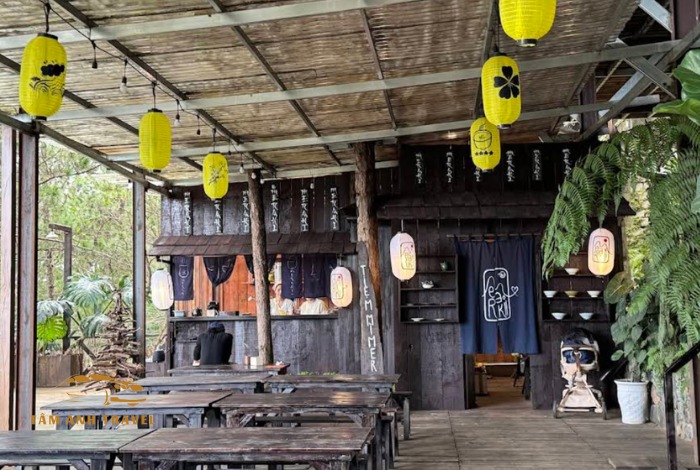 Tiệm Mì Meraki Đà Lạt - Không gian Nhật Bản giữa rừng thông