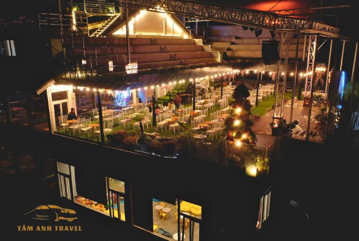 Ghé Dalat Golf Cafe thưởng thức cafe ngắm view toàn thành phố