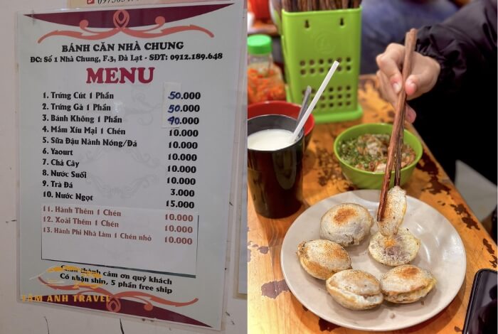 Bánh căn Nhà Chung - Bí quyết món ngon nhất định phải thử