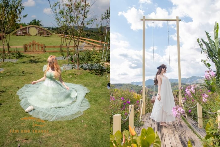 Review Làng Thỏ Little Hobbiton cực đáng yêu tại Đà Lạt