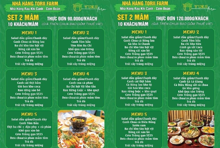 Review Torii Farm - Nhà hàng rau khí canh đầu tiên tại Đà Lạt