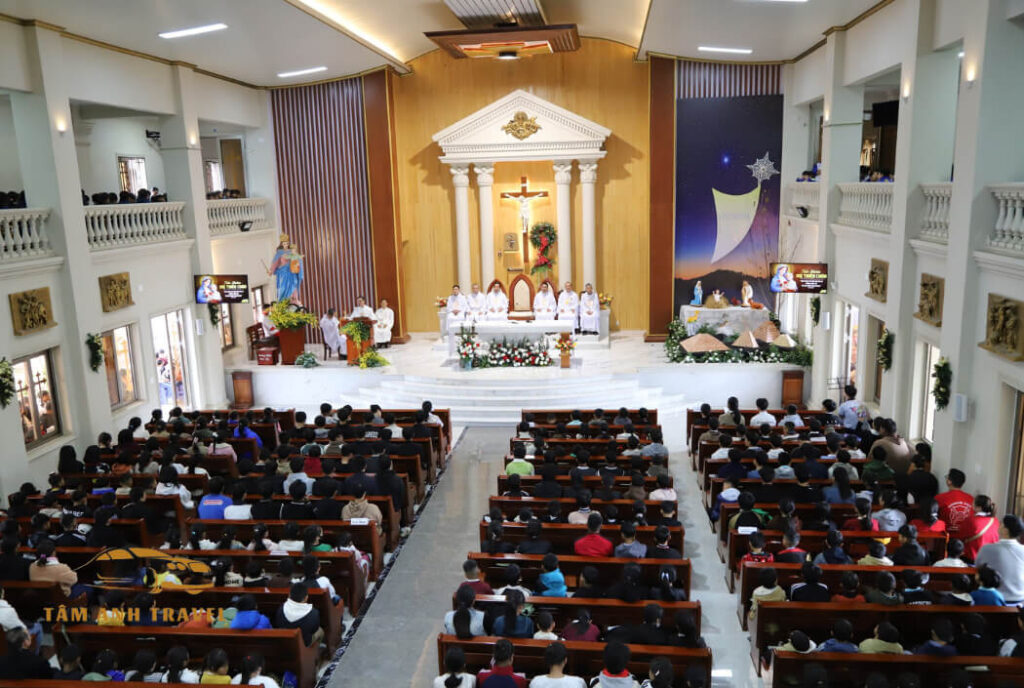 Review Học viện Don Bosco Đà Lạt không gian đẹp như trời Âu