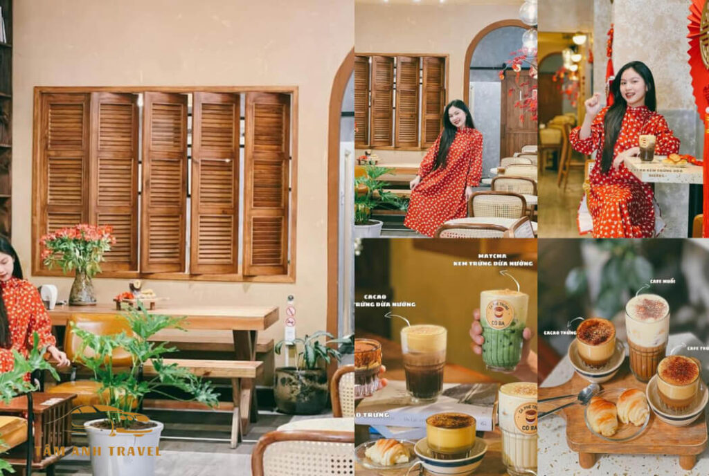 Review tiệm cà phê trứng Cô Ba Đà Lạt ngon ngất ngây