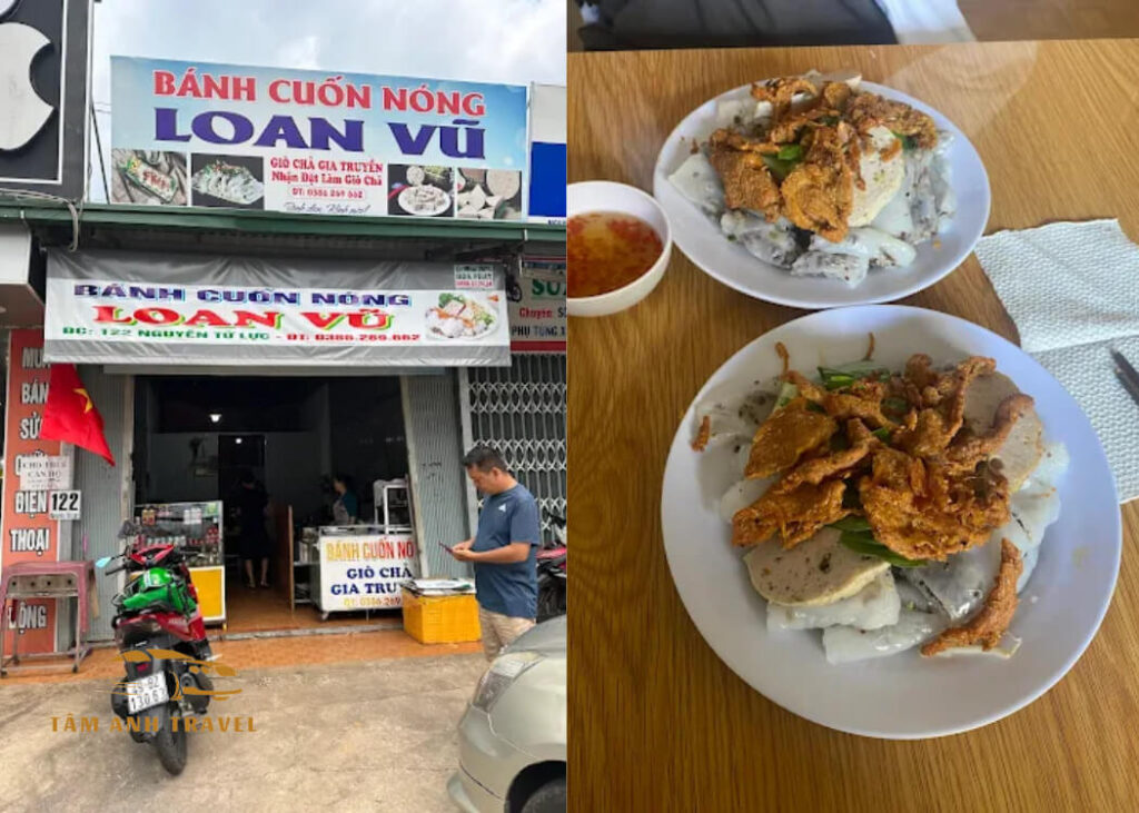 TOP 15 quán bánh cuốn Đà Lạt nóng hổi, thơm ngon nức tiếng