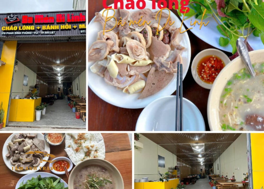 TOP 11 quán cháo lòng Đà Lạt ngon, sạch sẽ ai cũng khen