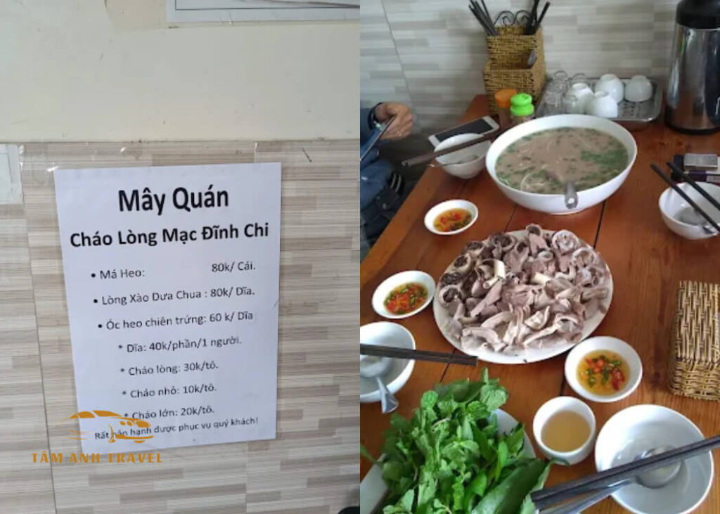 TOP 11 quán cháo lòng Đà Lạt ngon, sạch sẽ ai cũng khen