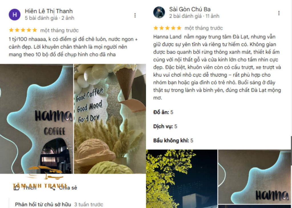 Review Hanna Land - Khu tổ hợp check-in, giải trí mới Đà Lạt