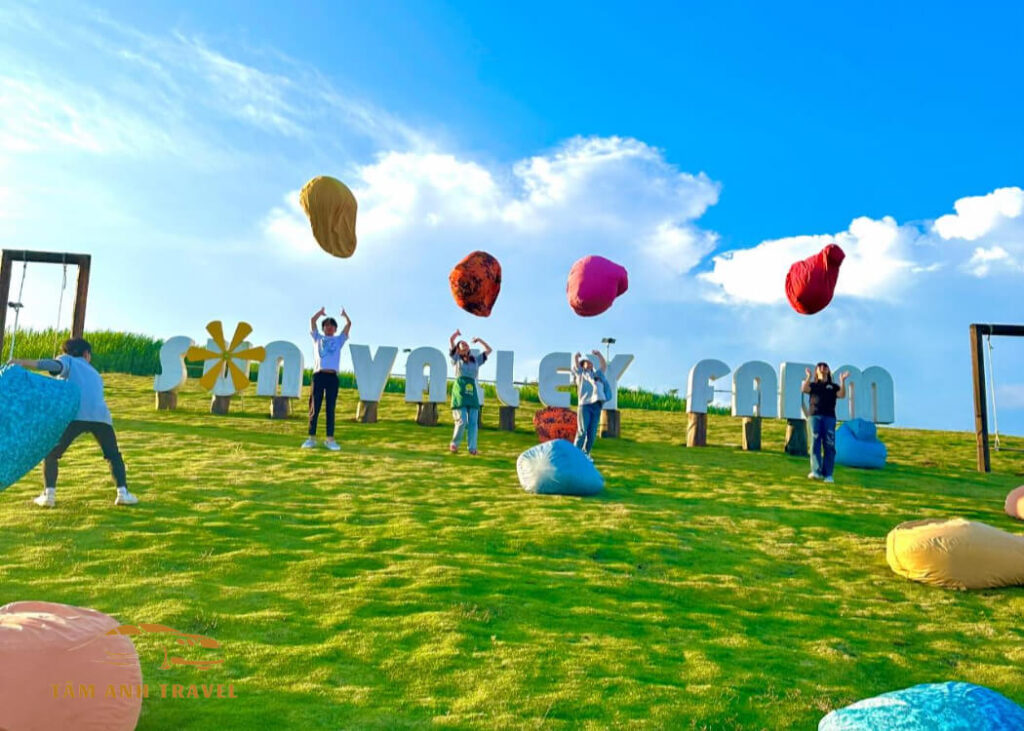 Review Sun Valley Farm - Tổ hợp nông trại, vườn thú, trò chơi