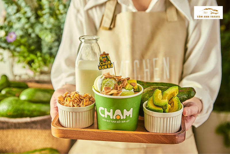 Kem bơ Chạm Đà Lạt