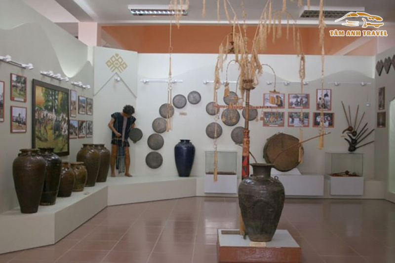 Không gian trưng bày Văn hóa Dân tộc tại Bảo tàng Lâm Đồng