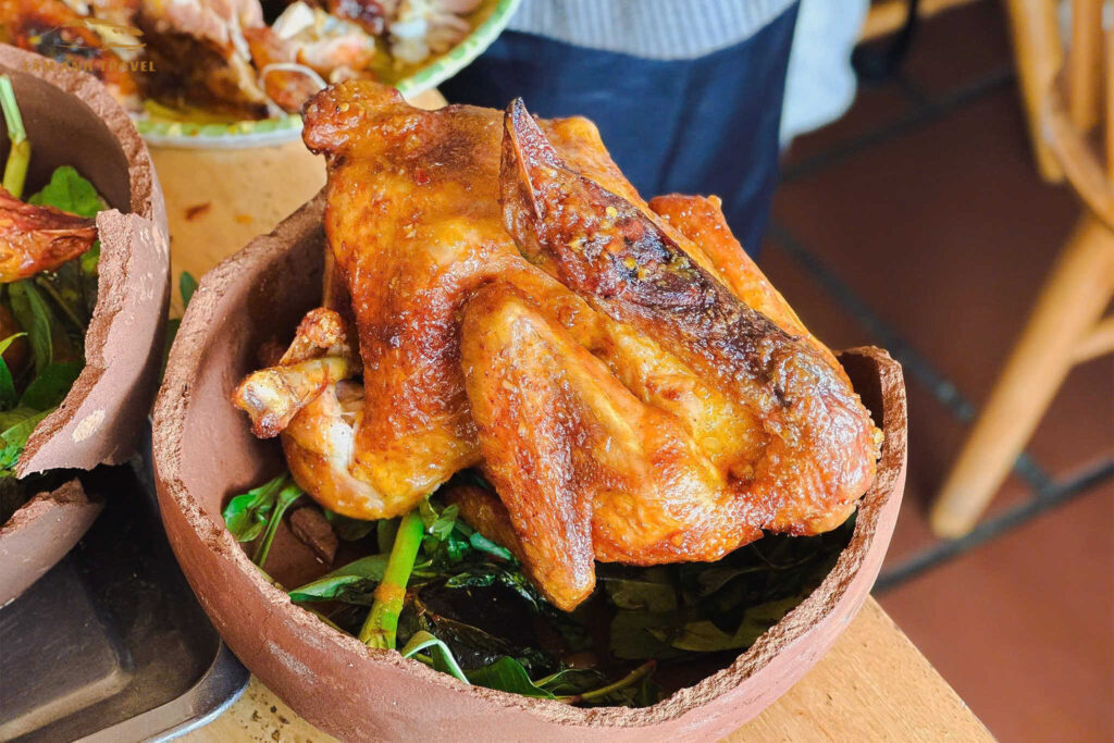 gà nướng lu đà lạt