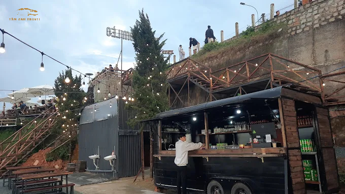 cà phê view đẹp đà lạt ban đêm